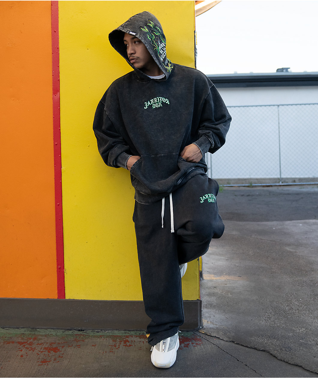 DGK x Jarritos Sabor Black Wash Hoodie