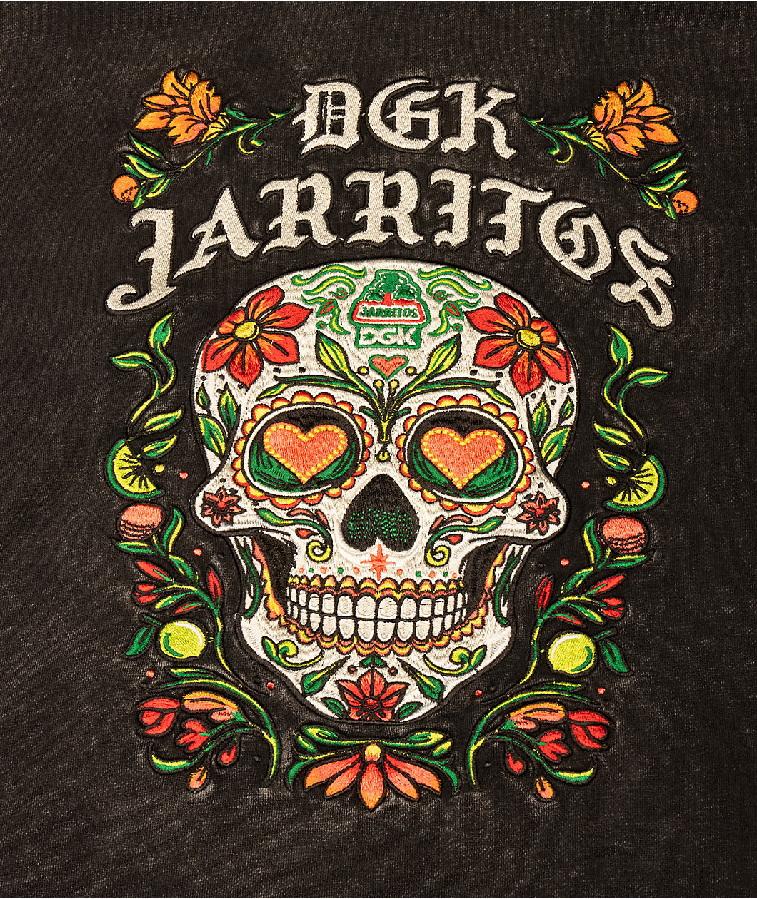 DGK x Jarritos Sabor Black Wash Hoodie