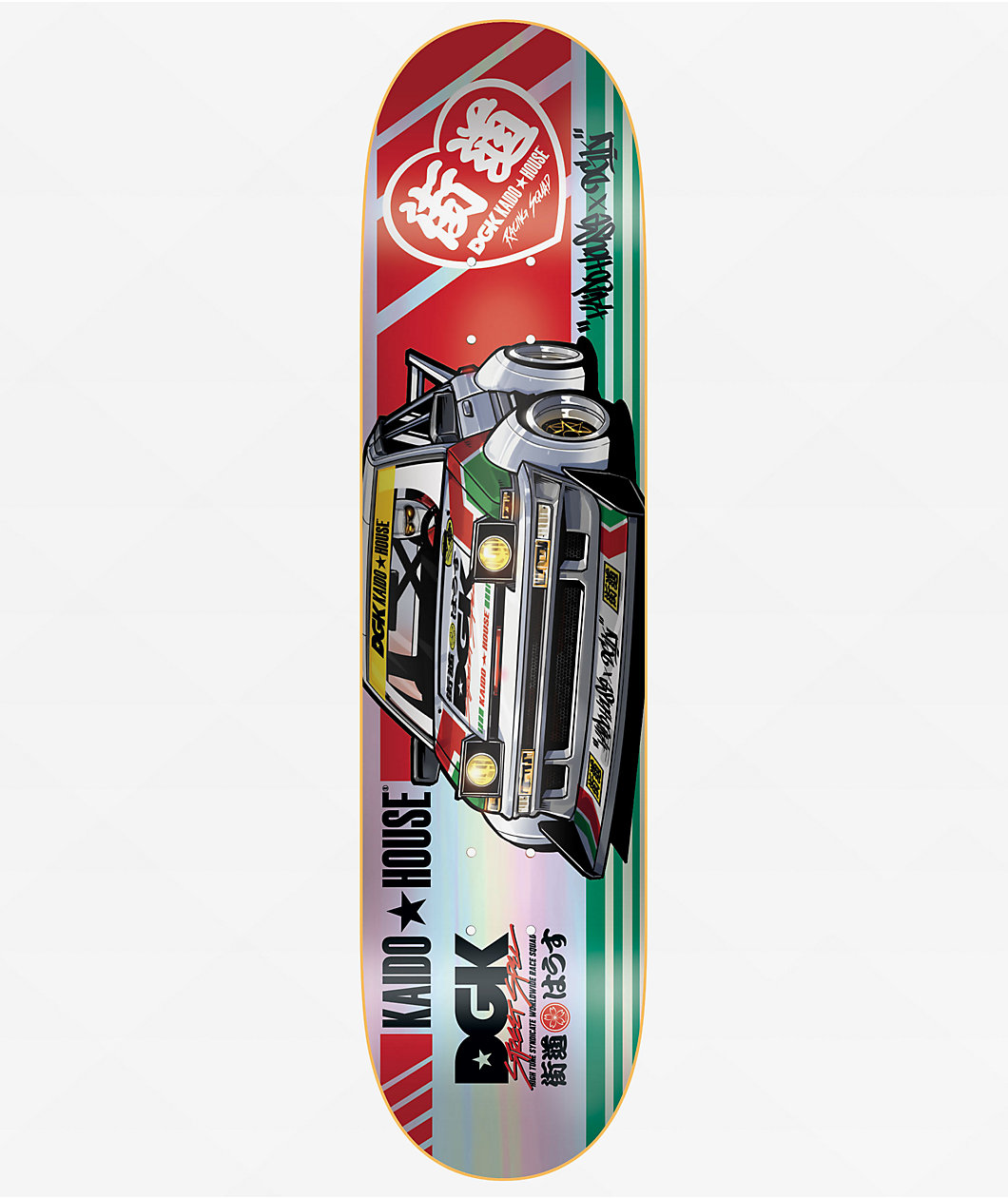 DGK x Kaido House Raceway 8.25" Skateboard Deck