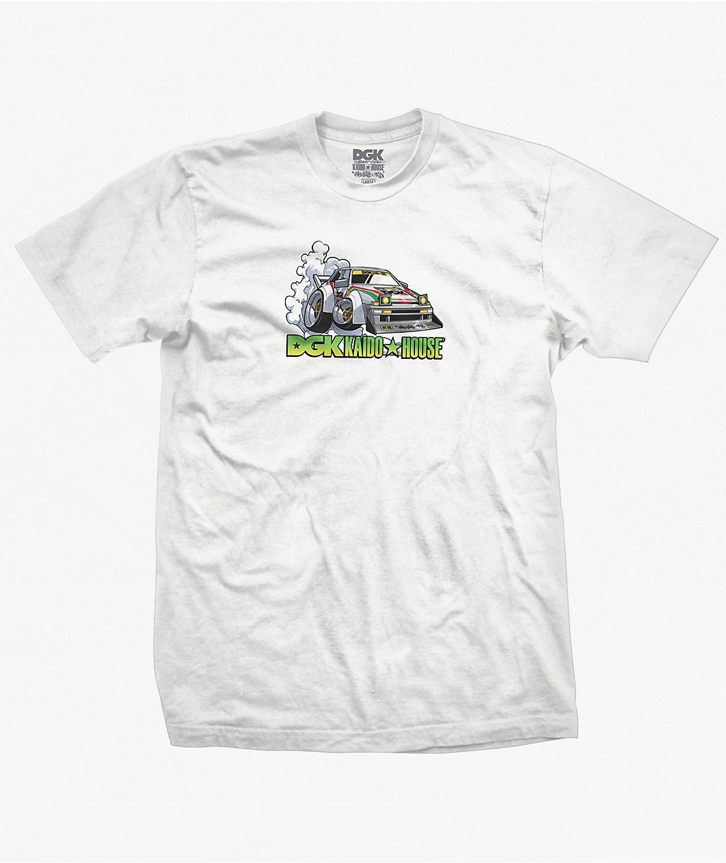 DGK x Kaido House Wide Open White T-Shirt