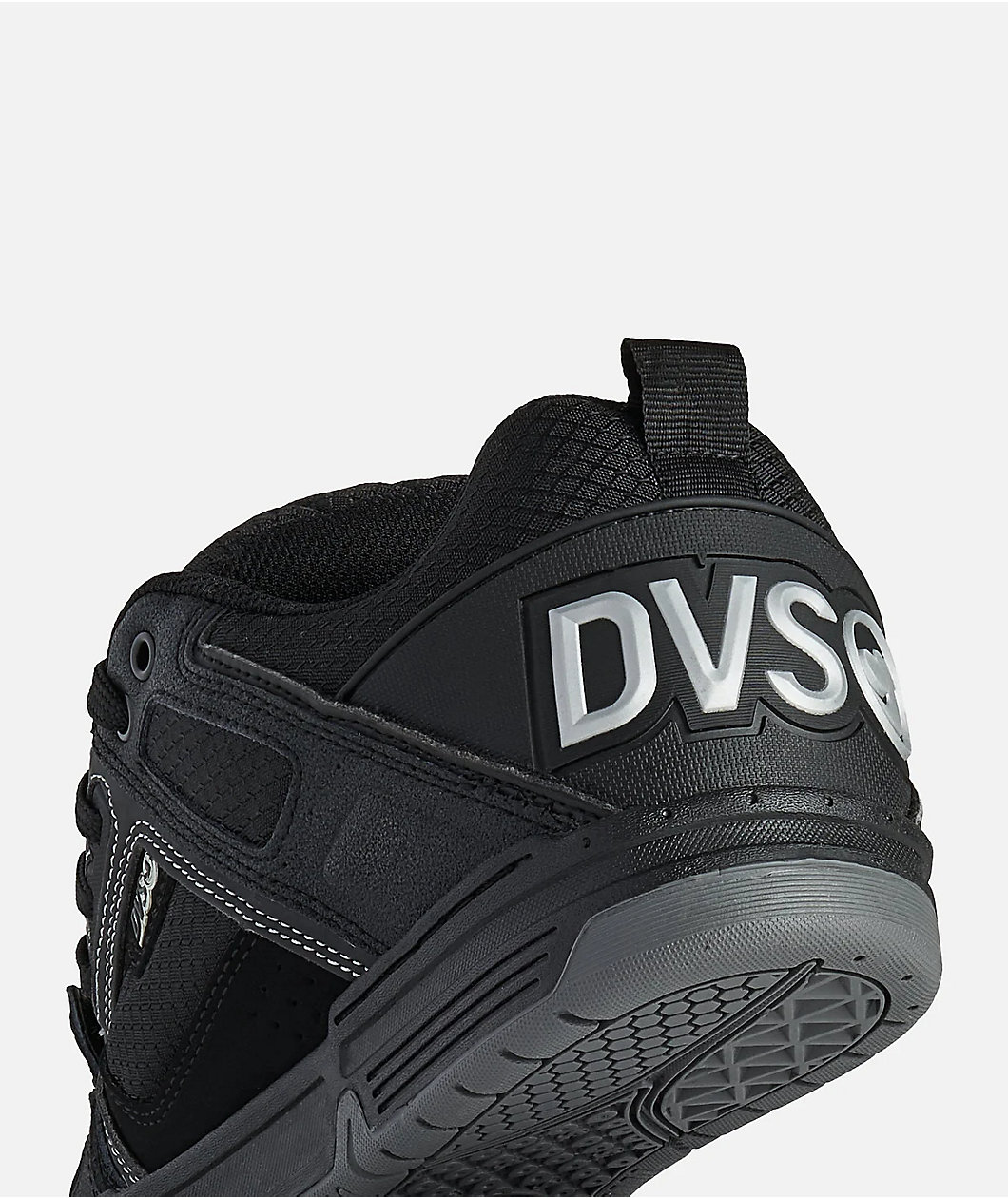 DVS Comanche Black & Charcoal Skate Shoes