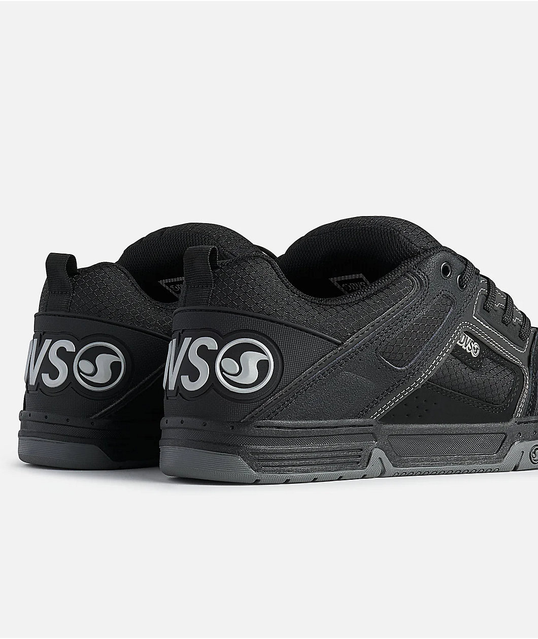 DVS Comanche Black & Charcoal Skate Shoes