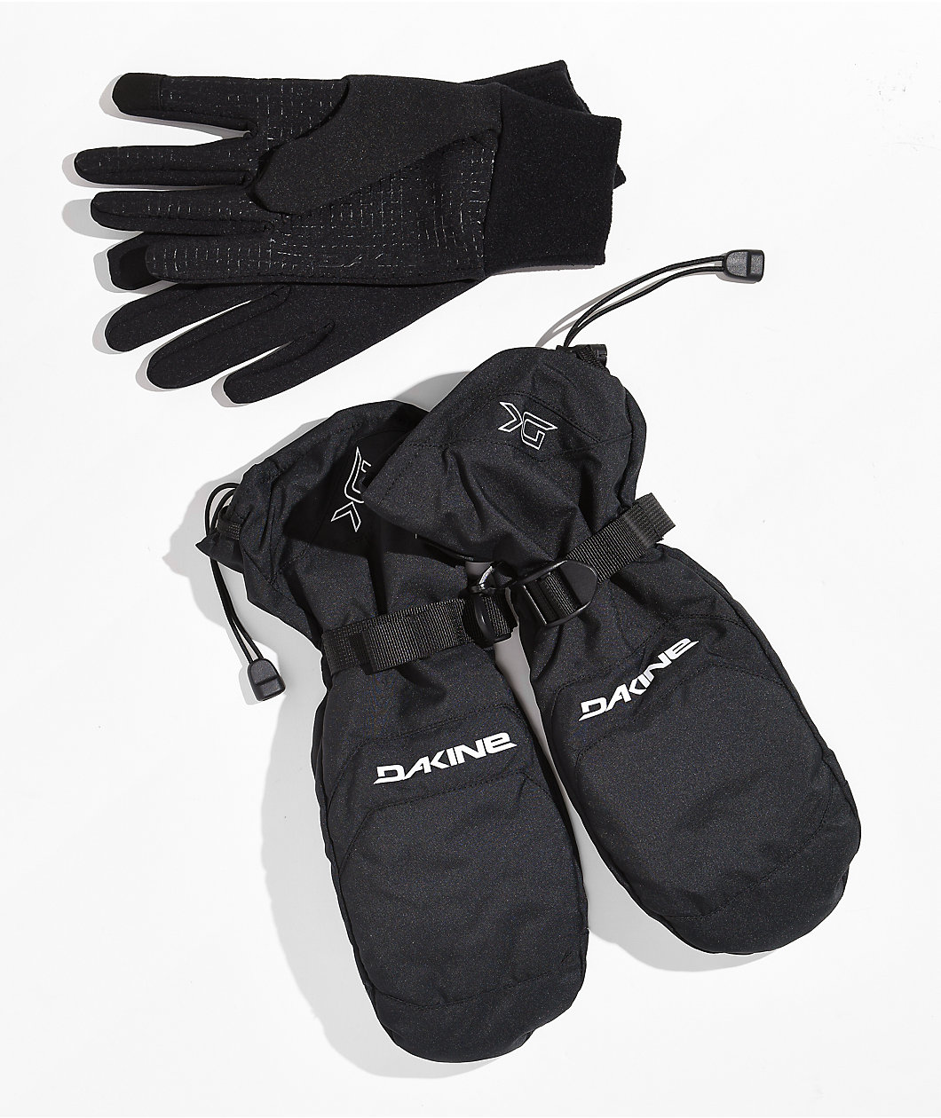 Dakine Scout Black Snowboard Mittens