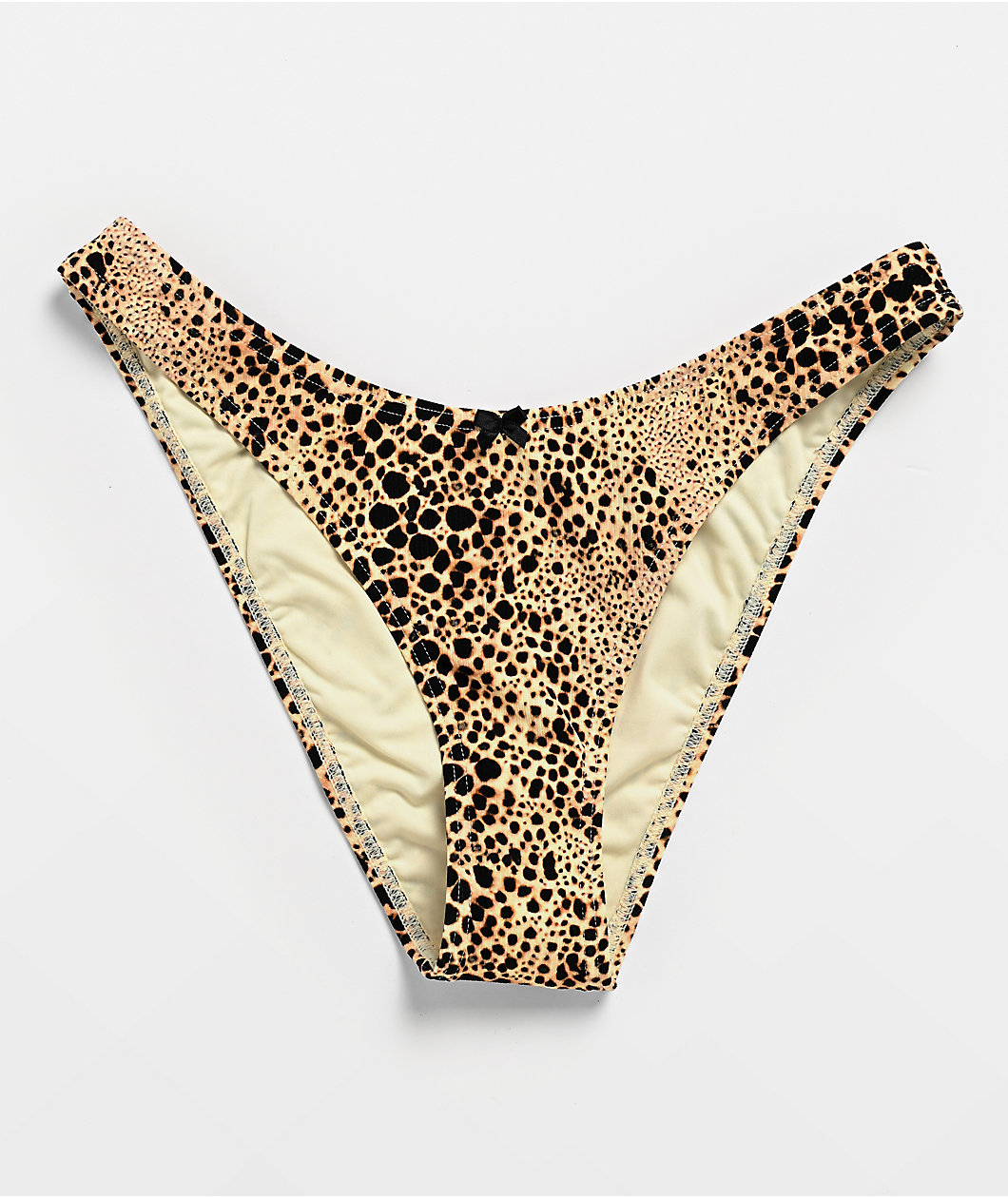 Damsel Amy Leopard Brown High Leg Bikini Bottom