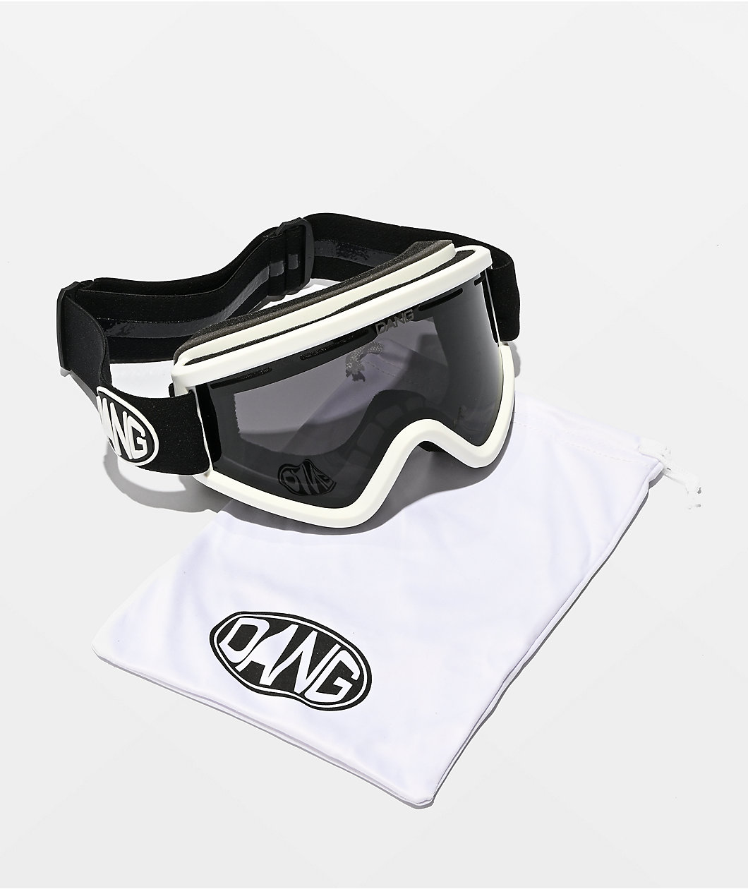 Dang OG Signature Team Ice Blue & Black Snowboard Goggles