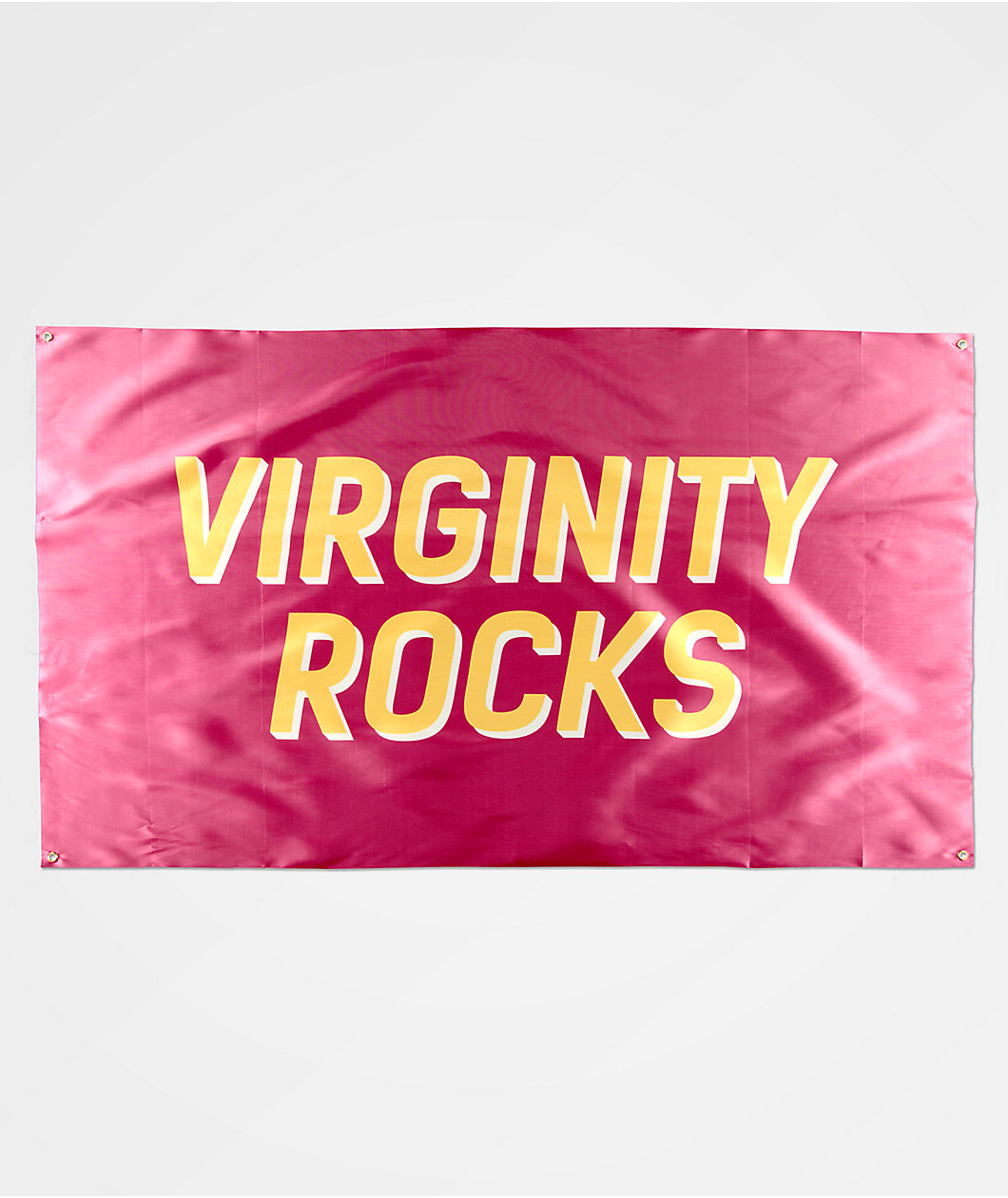 Danny Duncan Virginity Rocks Maroon Banner