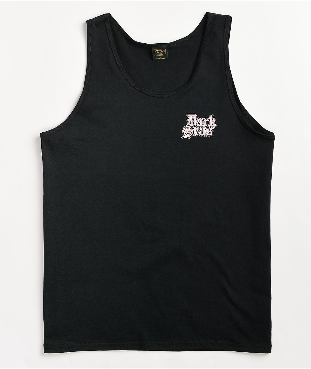 Dark Seas Closeout Wave Reaper Black Tank Top