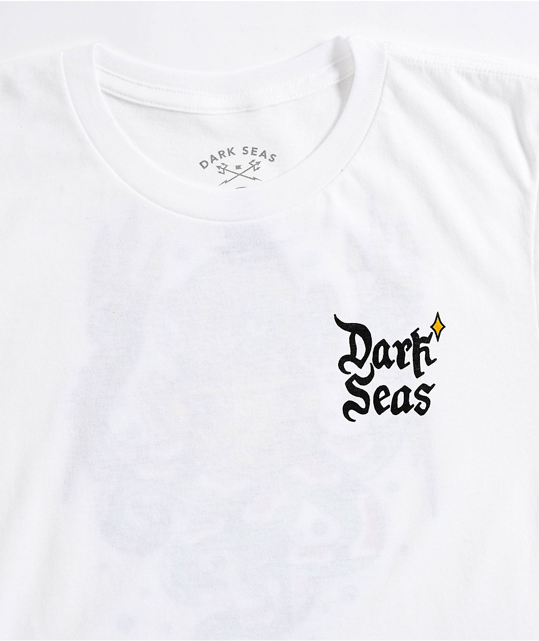 Dark Seas Kids Man At Arms White T-Shirt