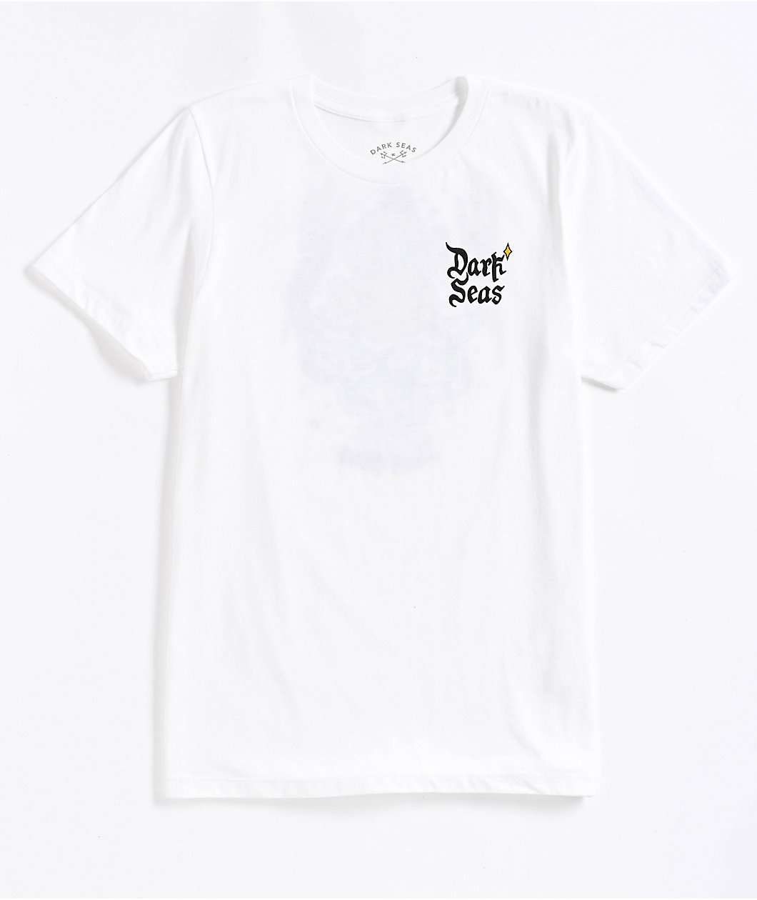 Dark Seas Kids Man At Arms White T-Shirt