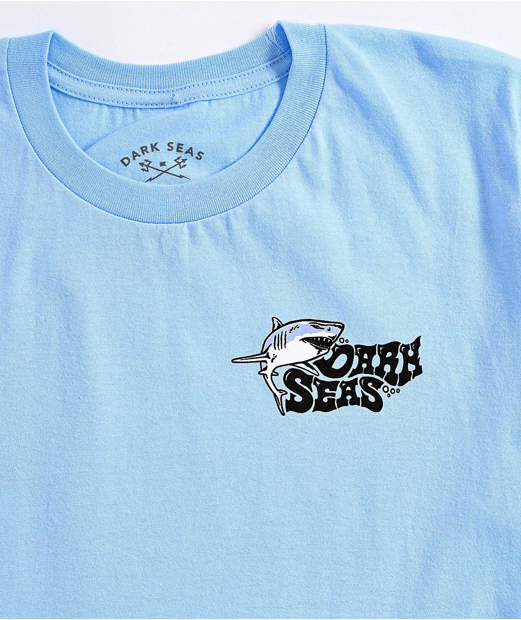 Dark Seas Kids Odyssey Light Blue T-Shirt