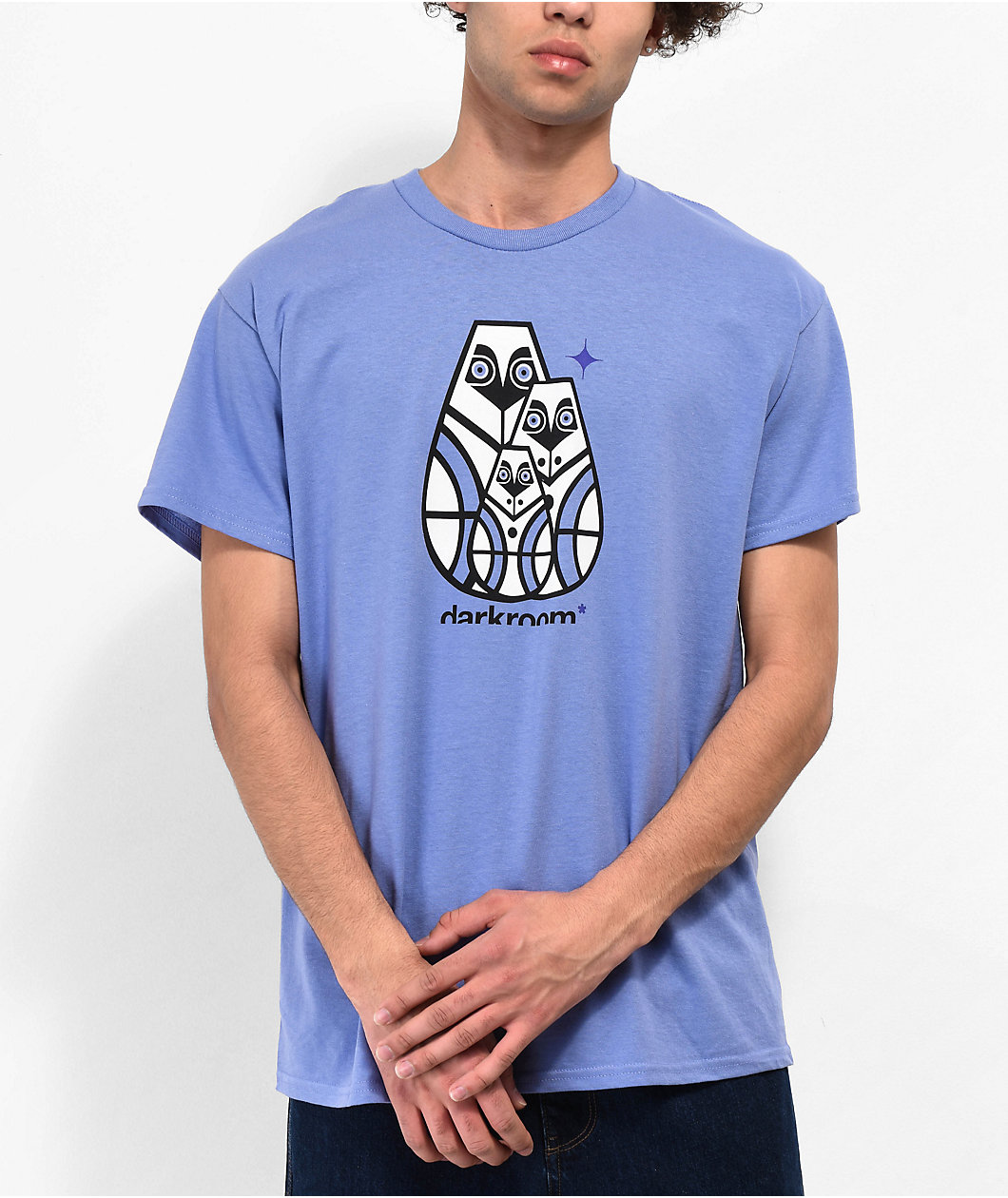 Darkroom Rowlbots Purple T-Shirt