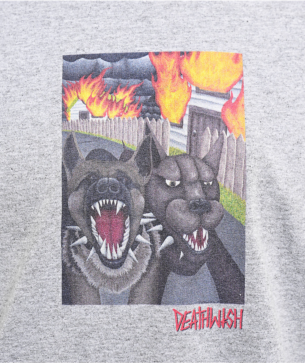 Deathwish All Screwed Up Grey T-Shirt