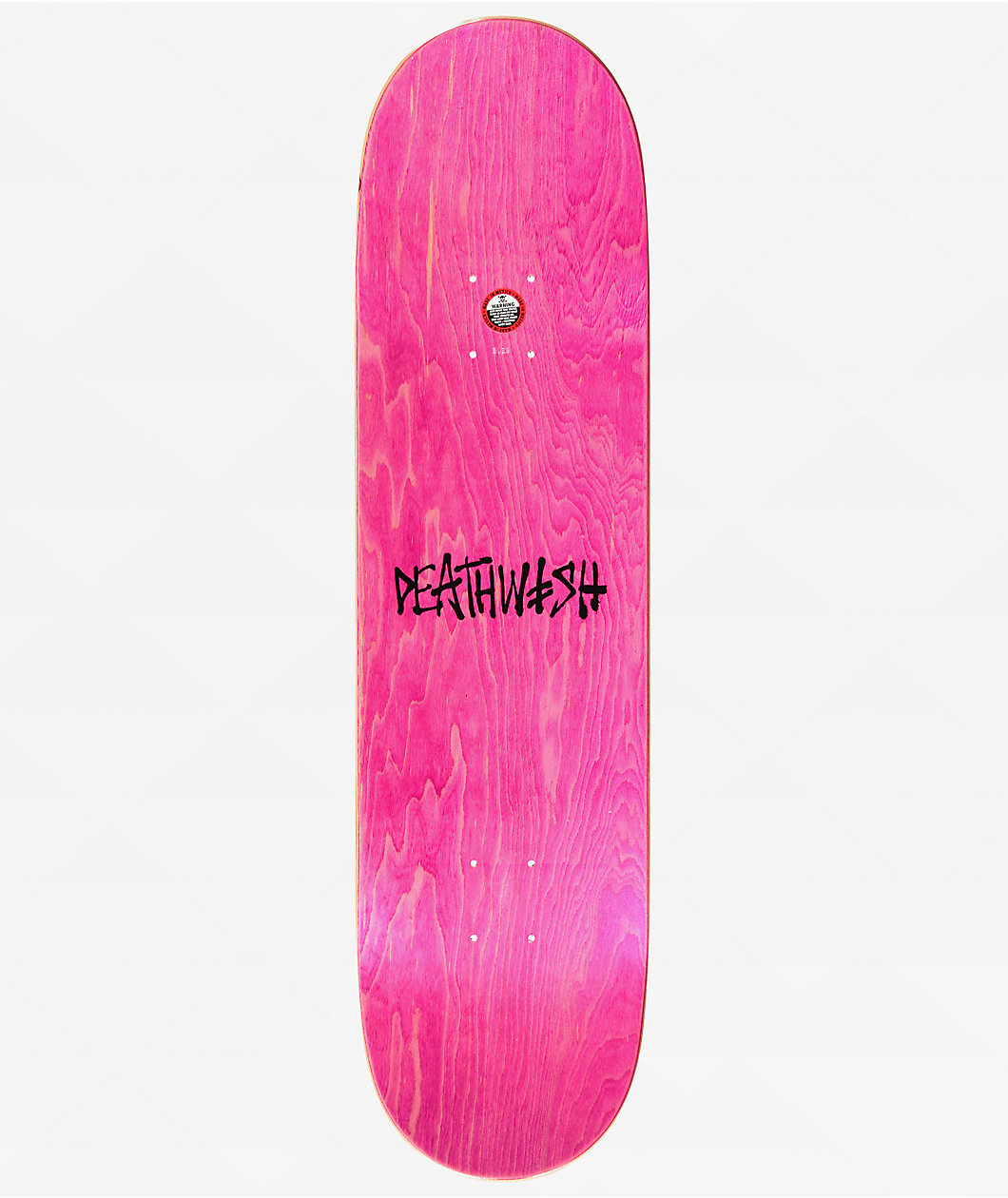Deathwish Clock 8.25" Skateboard Deck
