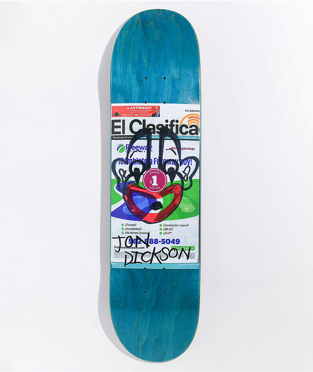 Deathwish JD Chatman 8.0" Skateboard Deck