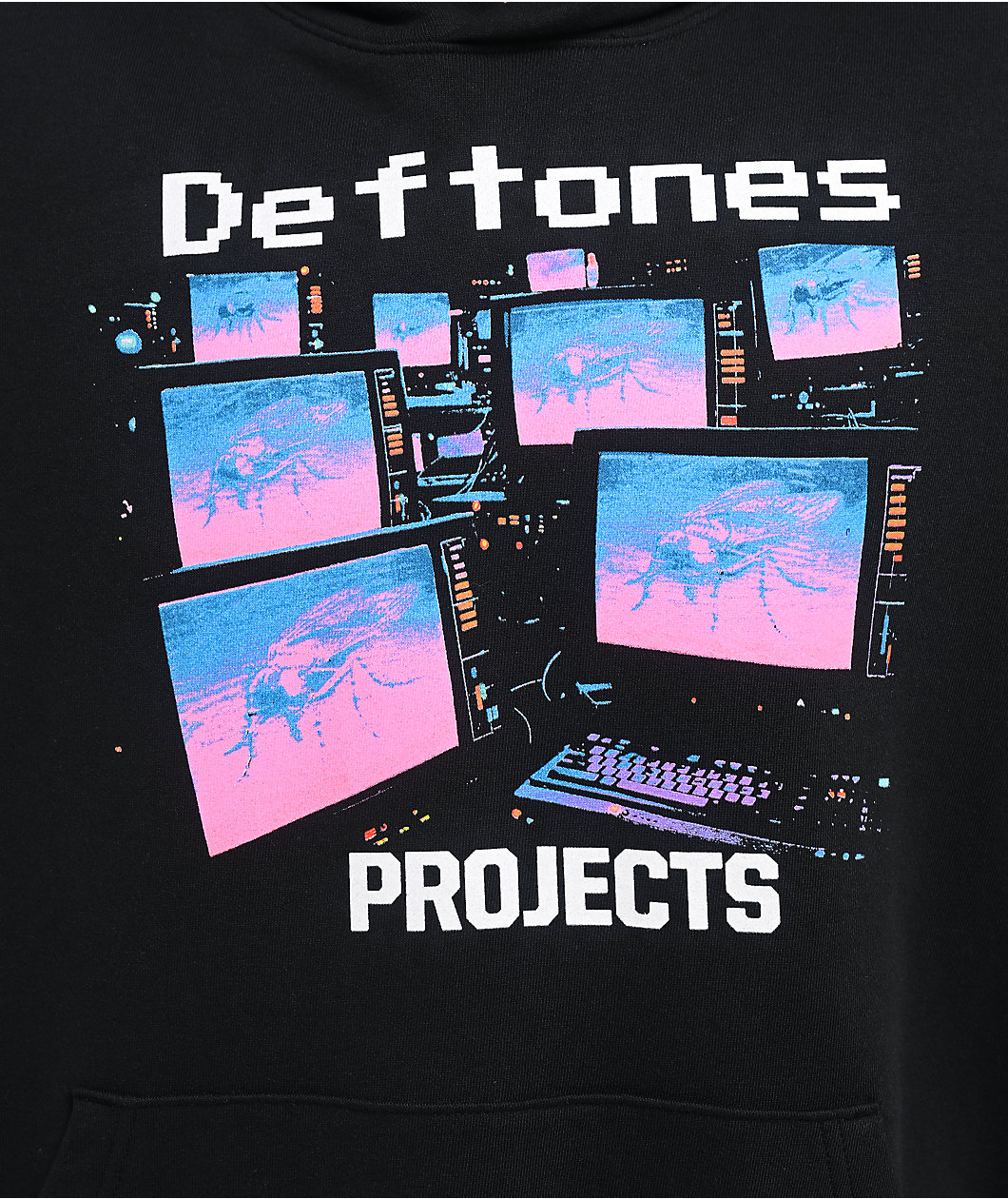 Deftones x Brooklyn Projects UHF Black Hoodie