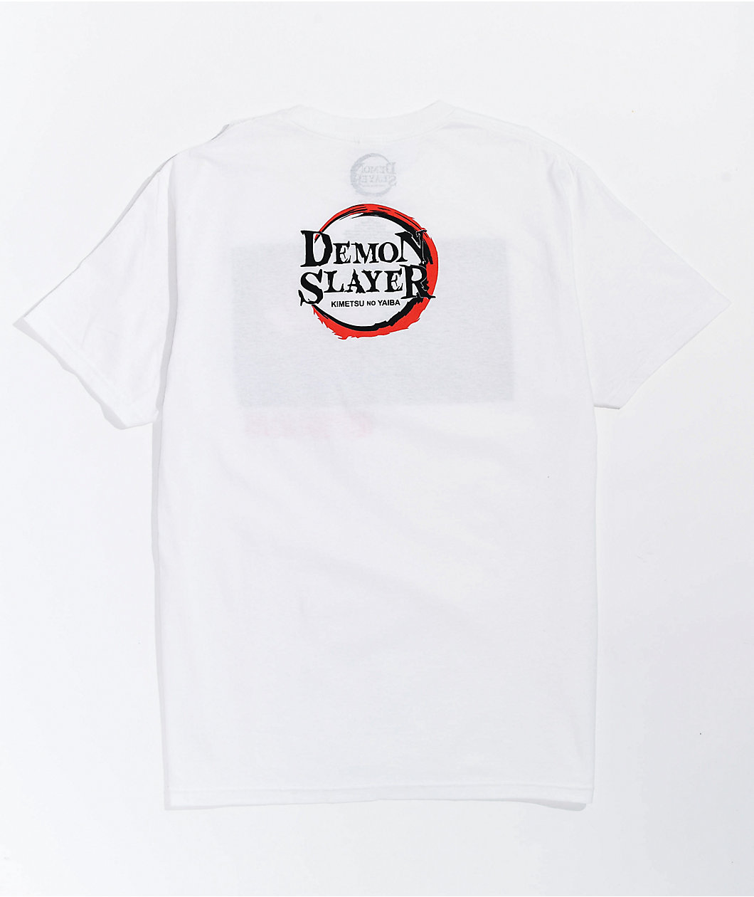 Demon Slayer Tanjiro Flame White T-Shirt
