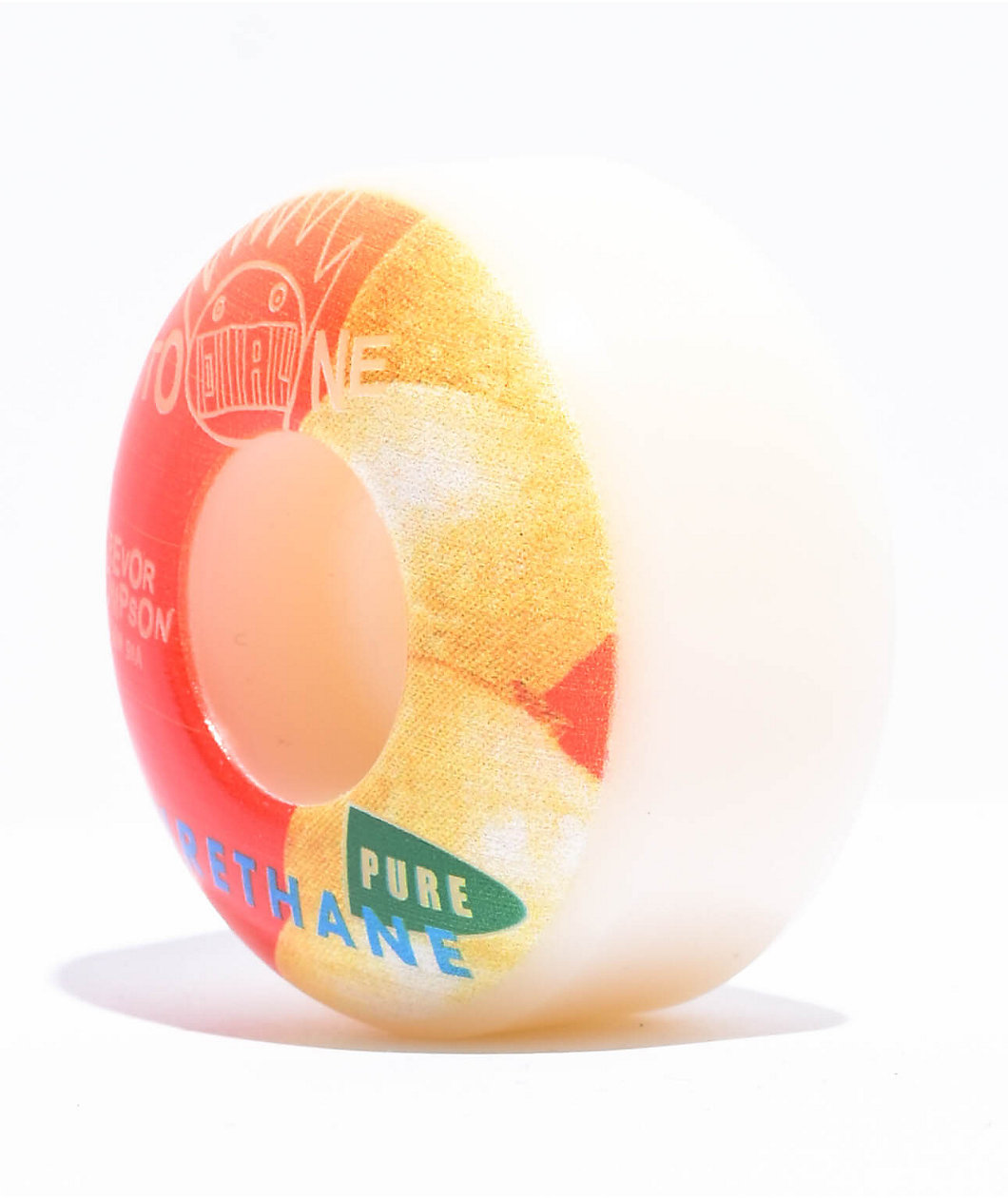 Dial Tone Thompson 54mm 99a White Skateboard Wheels