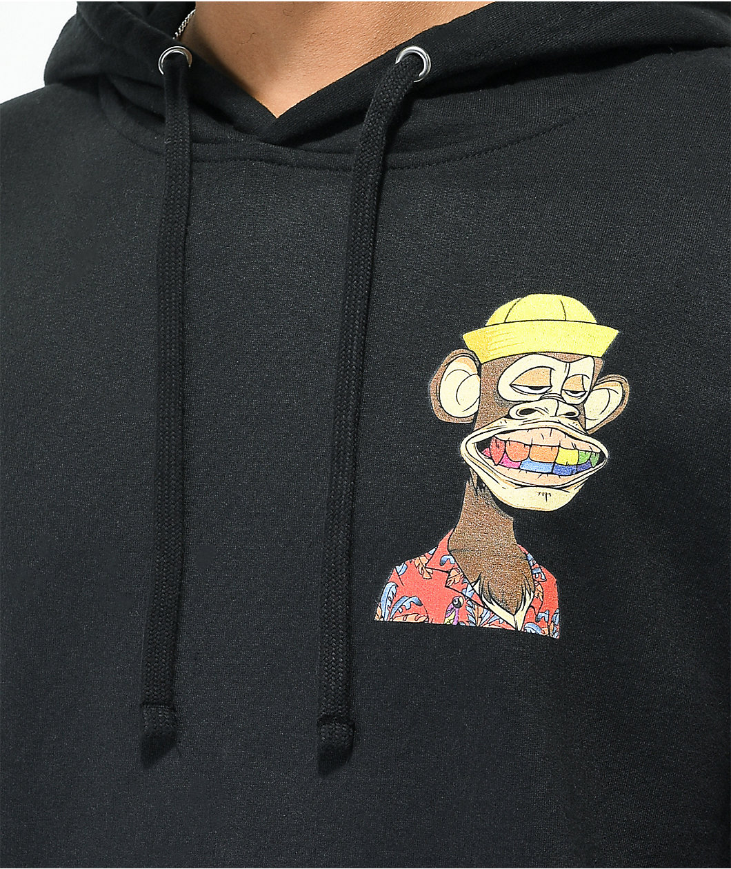 Diamond Supply Co. x Ape Rainbow Grill Black Hoodie