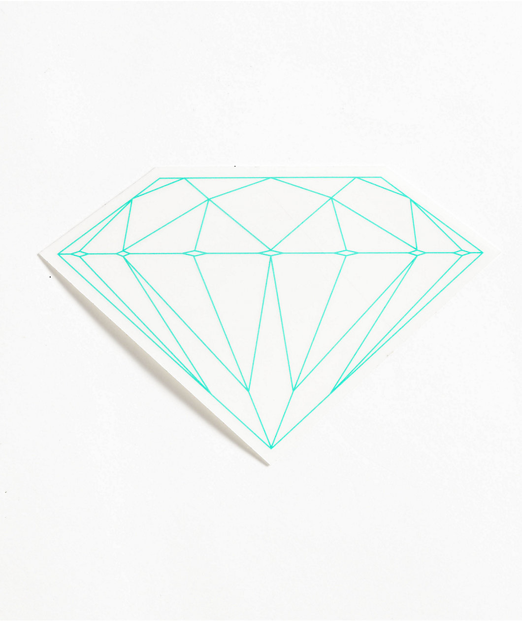 Diamonds Supply Co. Diamond Teal Sticker