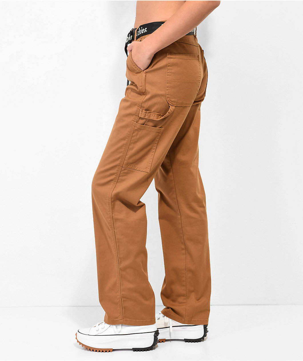 Dickies Belted Tan Carpenter Pants