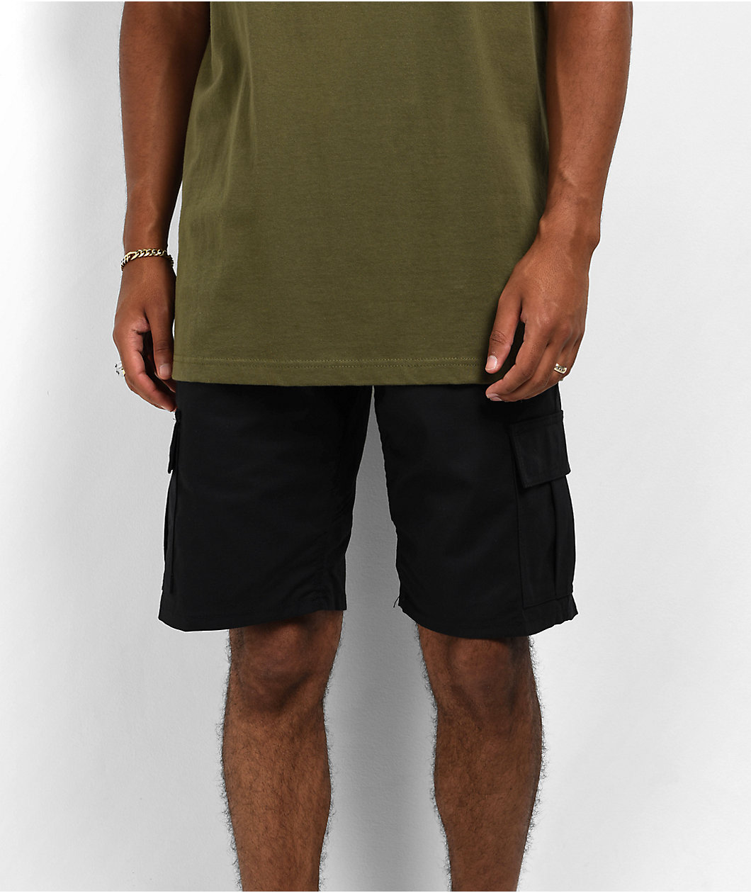 Dickies Black Cargo Skate Shorts
