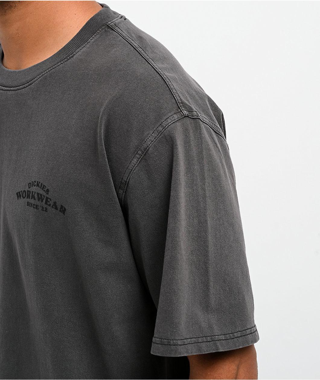 Dickies Christina Grey Wash T-Shirt