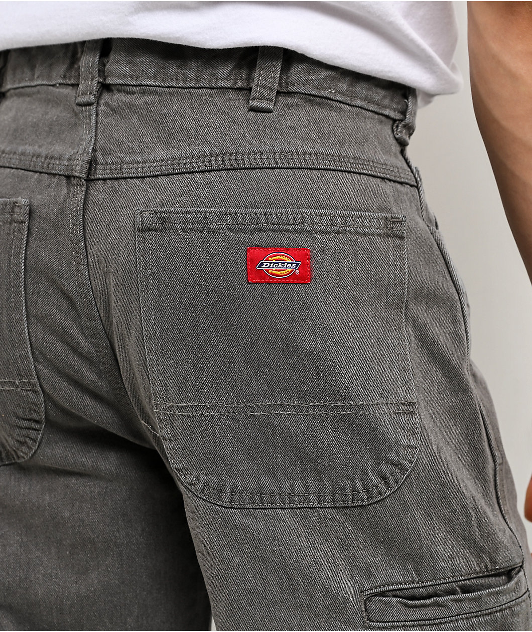 Dickies Double Knee Grey Loose Fit Jeans