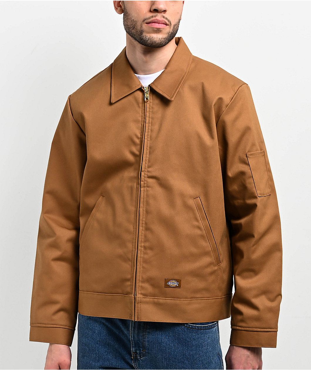 Dickies Eisenhower Brown Work Jacket