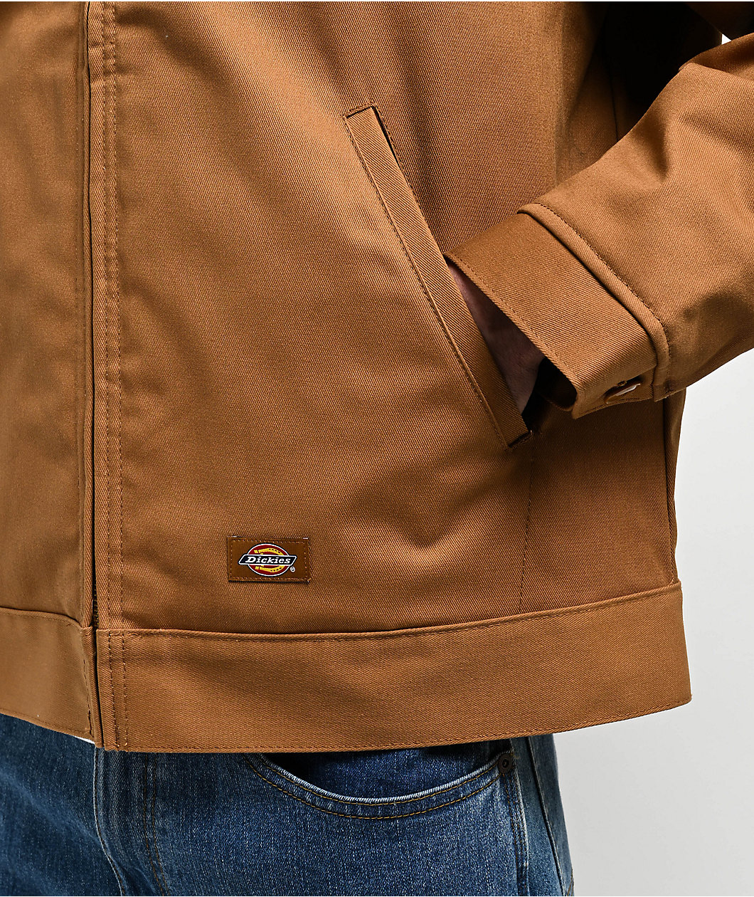 Dickies Eisenhower Brown Work Jacket