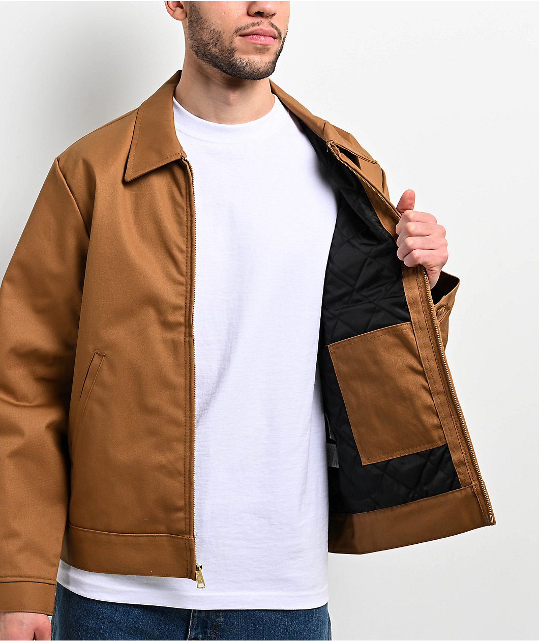 Dickies Eisenhower Brown Work Jacket