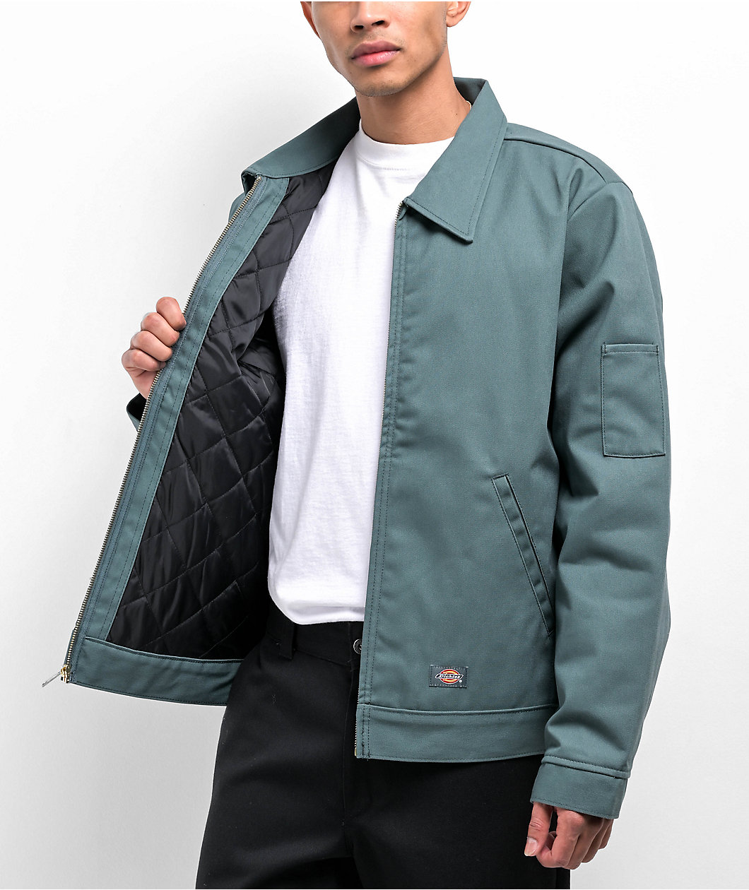 Dickies Eisenhower Lincoln Green Insulated Work Jacket