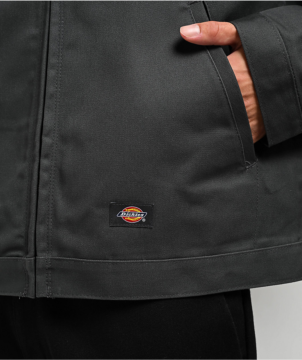 Dickies Eisenhower Unlined Charcoal Work Jacket