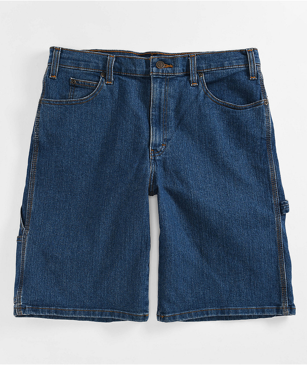 Dickies FLEX Active Waist Blue Denim Carpenter Shorts