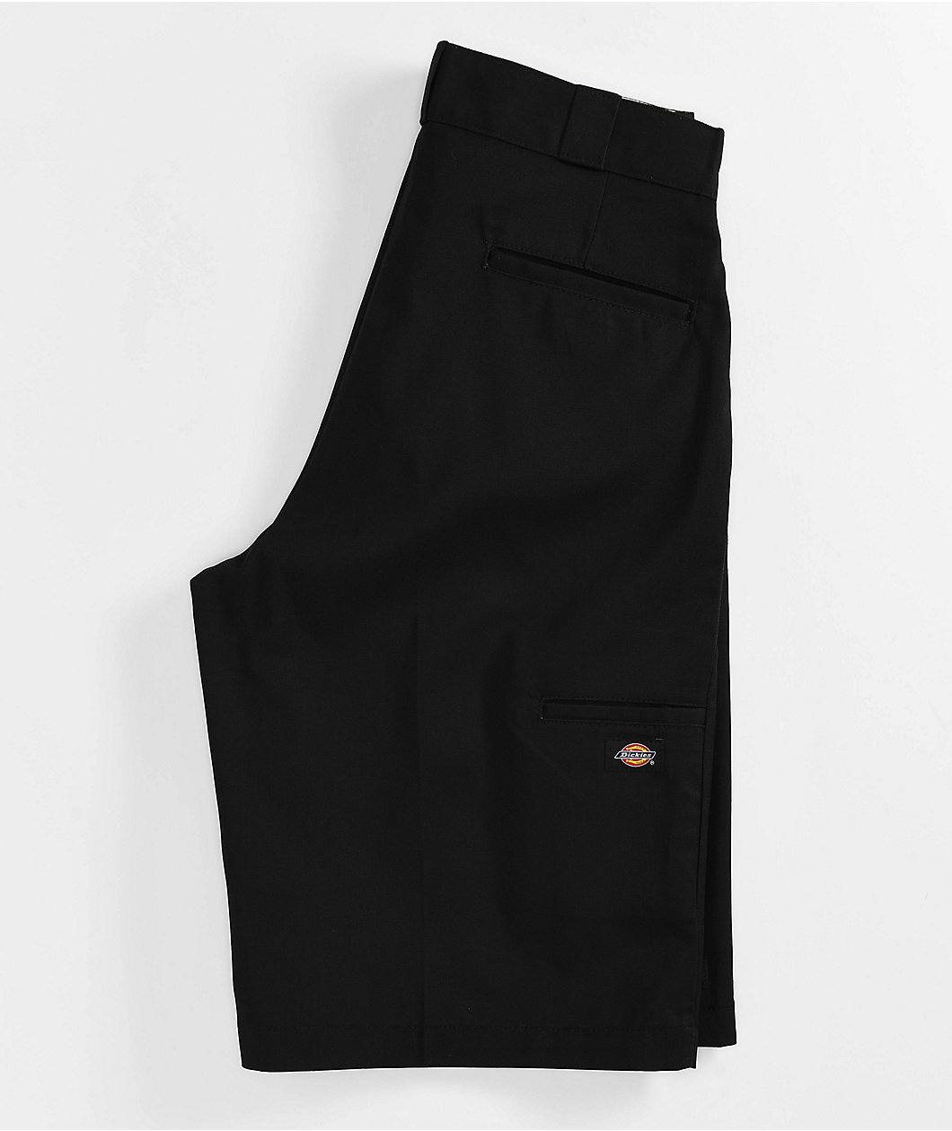 Dickies Flat Front Black Loose Fit Work Shorts