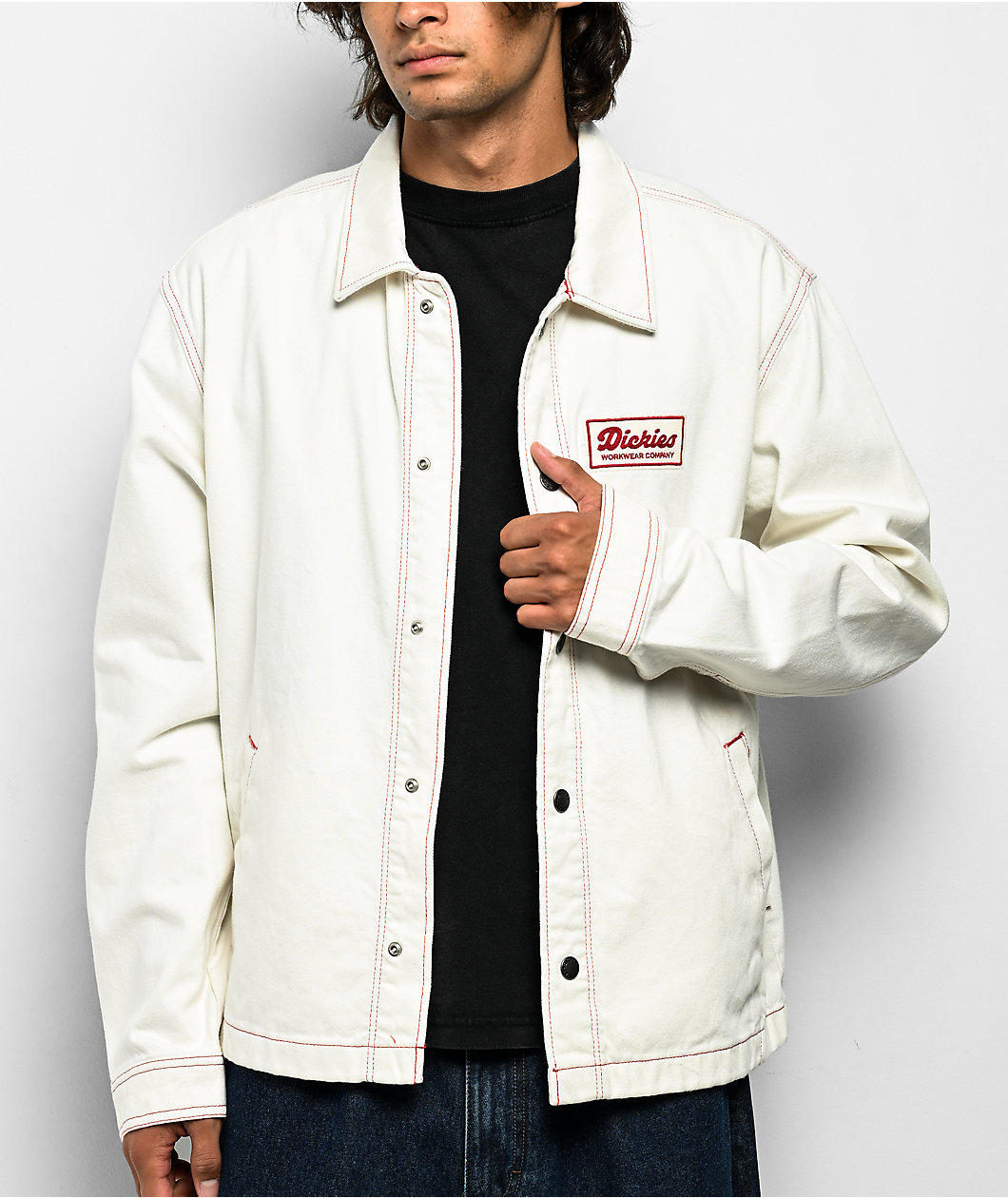 Dickies Lewistown Egret Denim Jacket