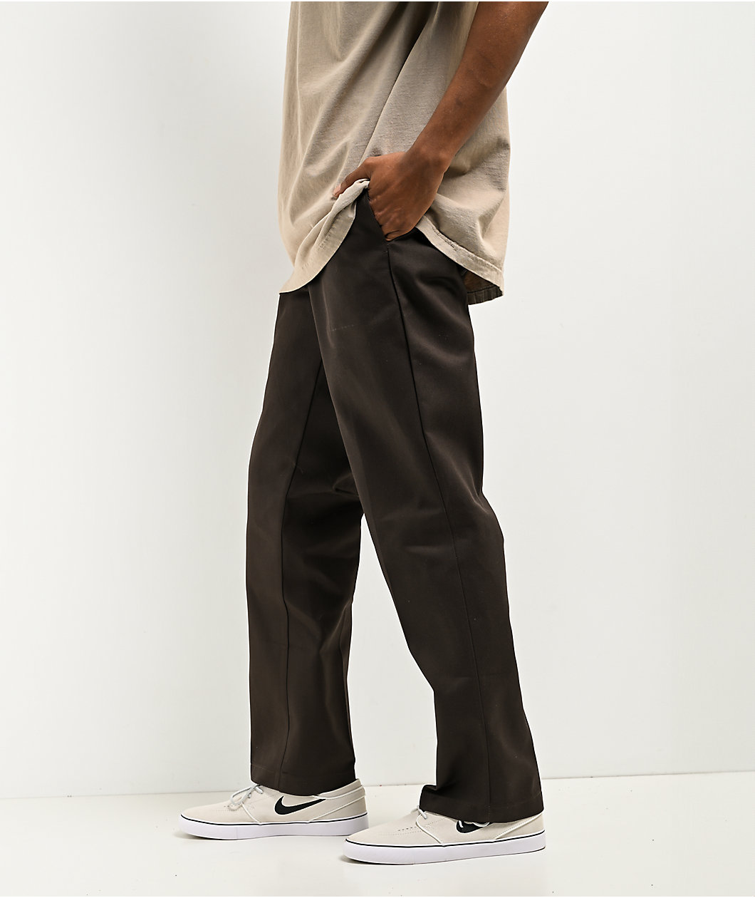 Dickies Original 874 Dark Brown Work Pants