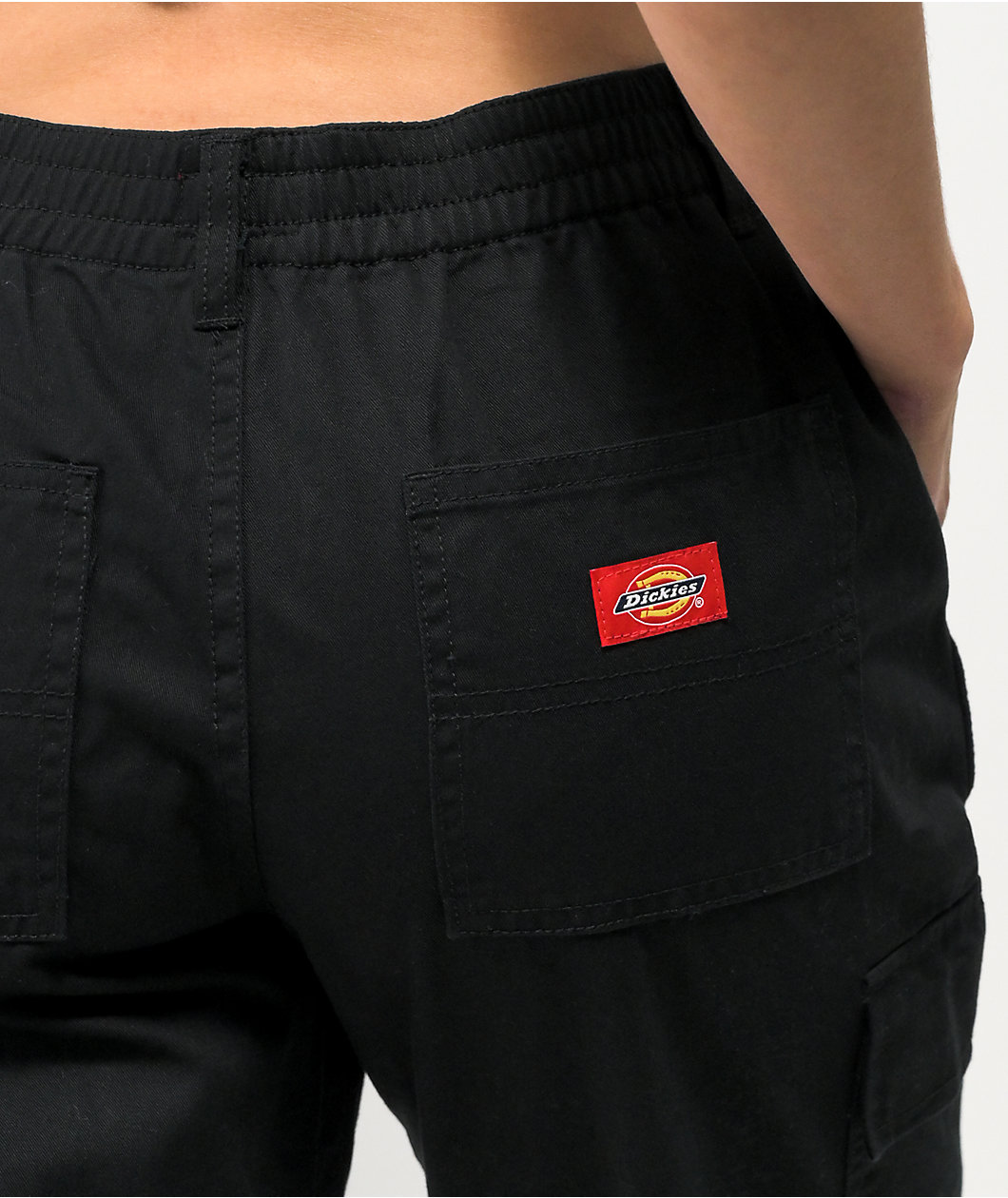 Dickies Slash Pocket Black Cargo Jogger Pants