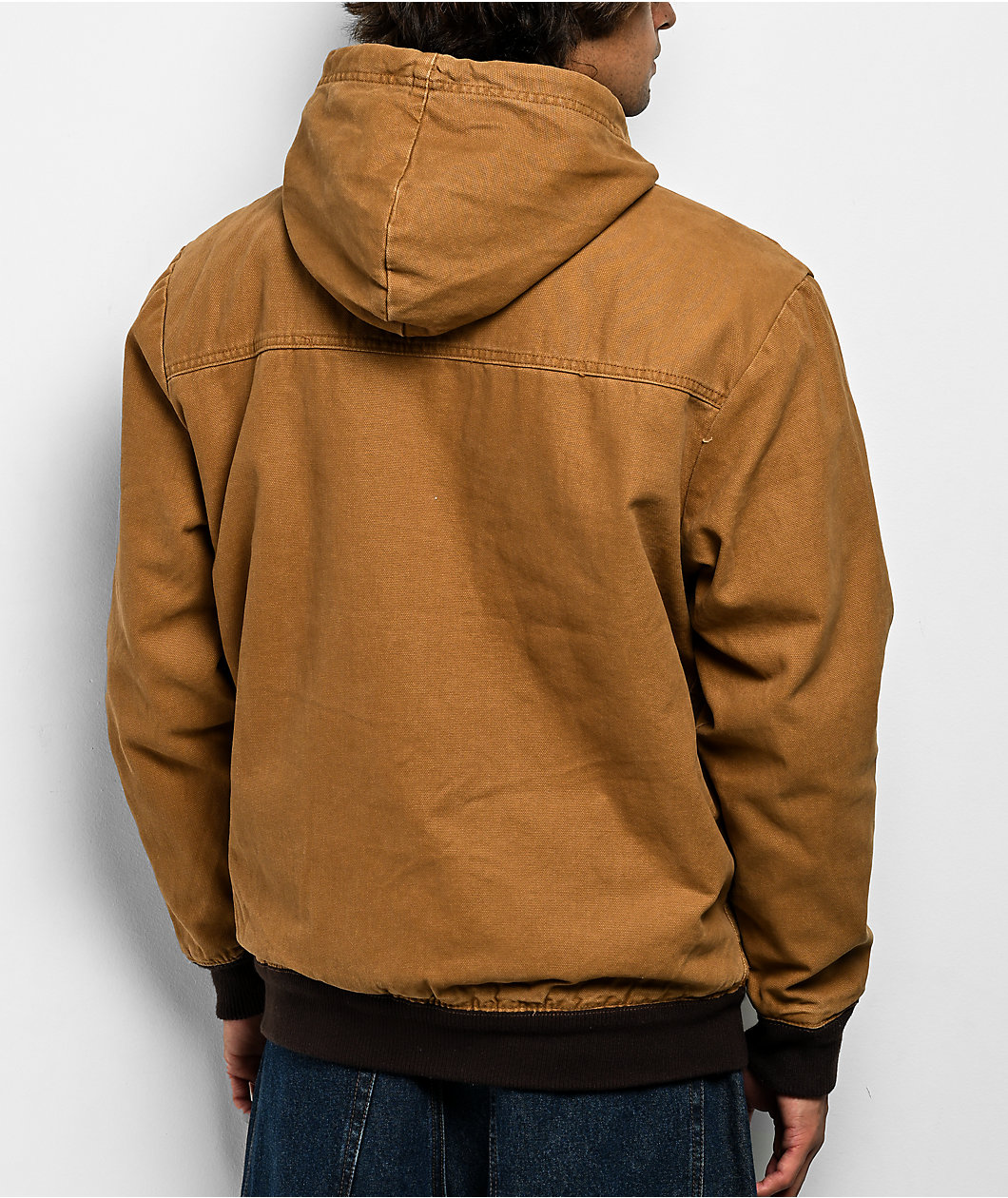 Dickies Stonewashed Duck Hooded Bomber Jacket