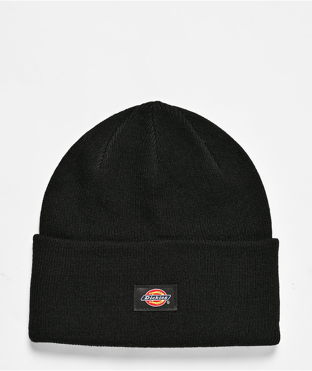 Dickies Tonal Cuffed Black Beanie