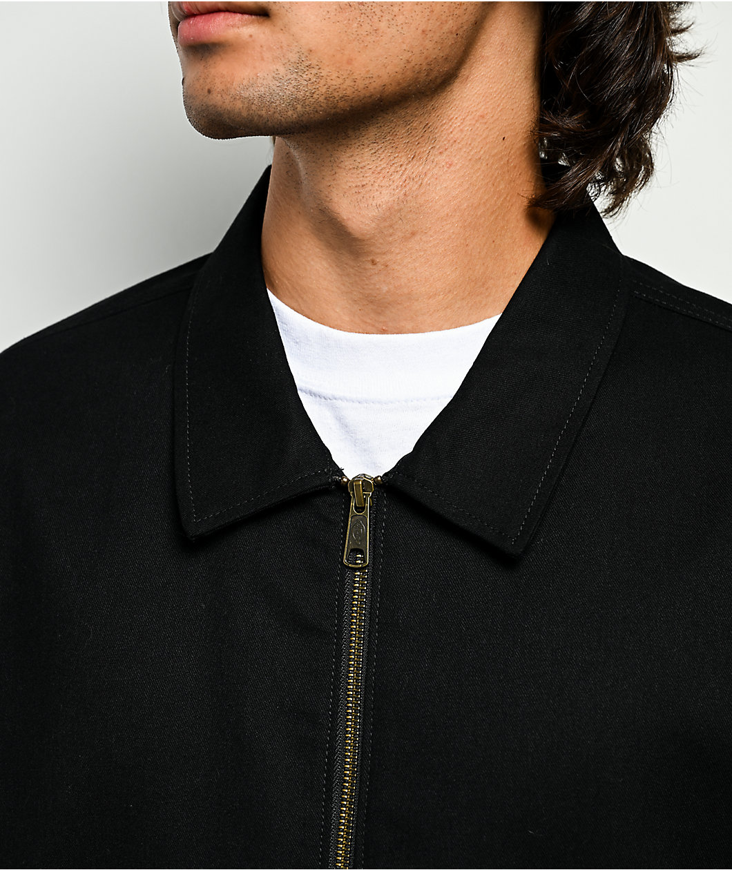 Dickies Utility Service Black Twill Jacket