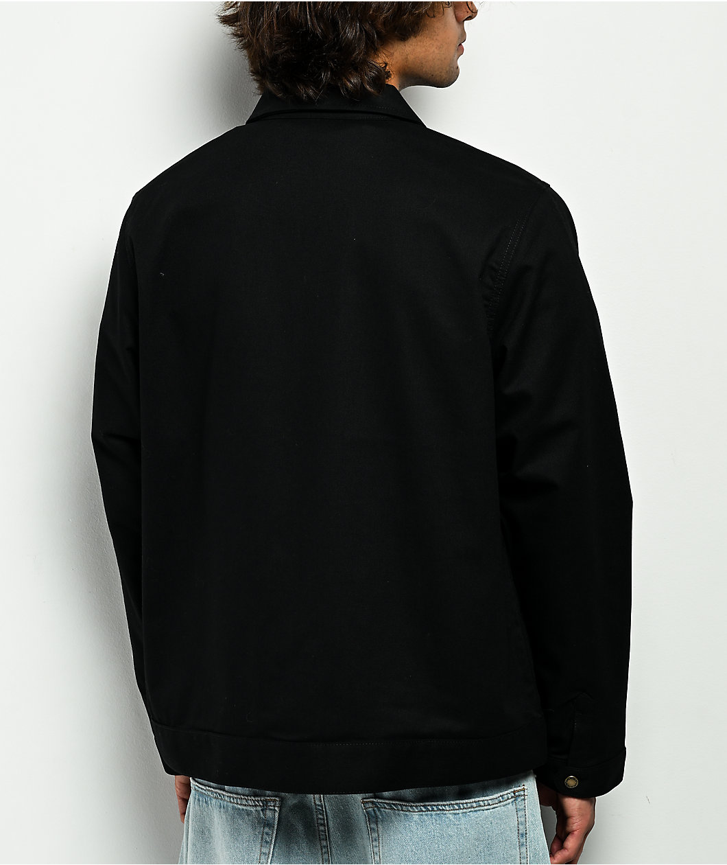 Dickies Utility Service Black Twill Jacket