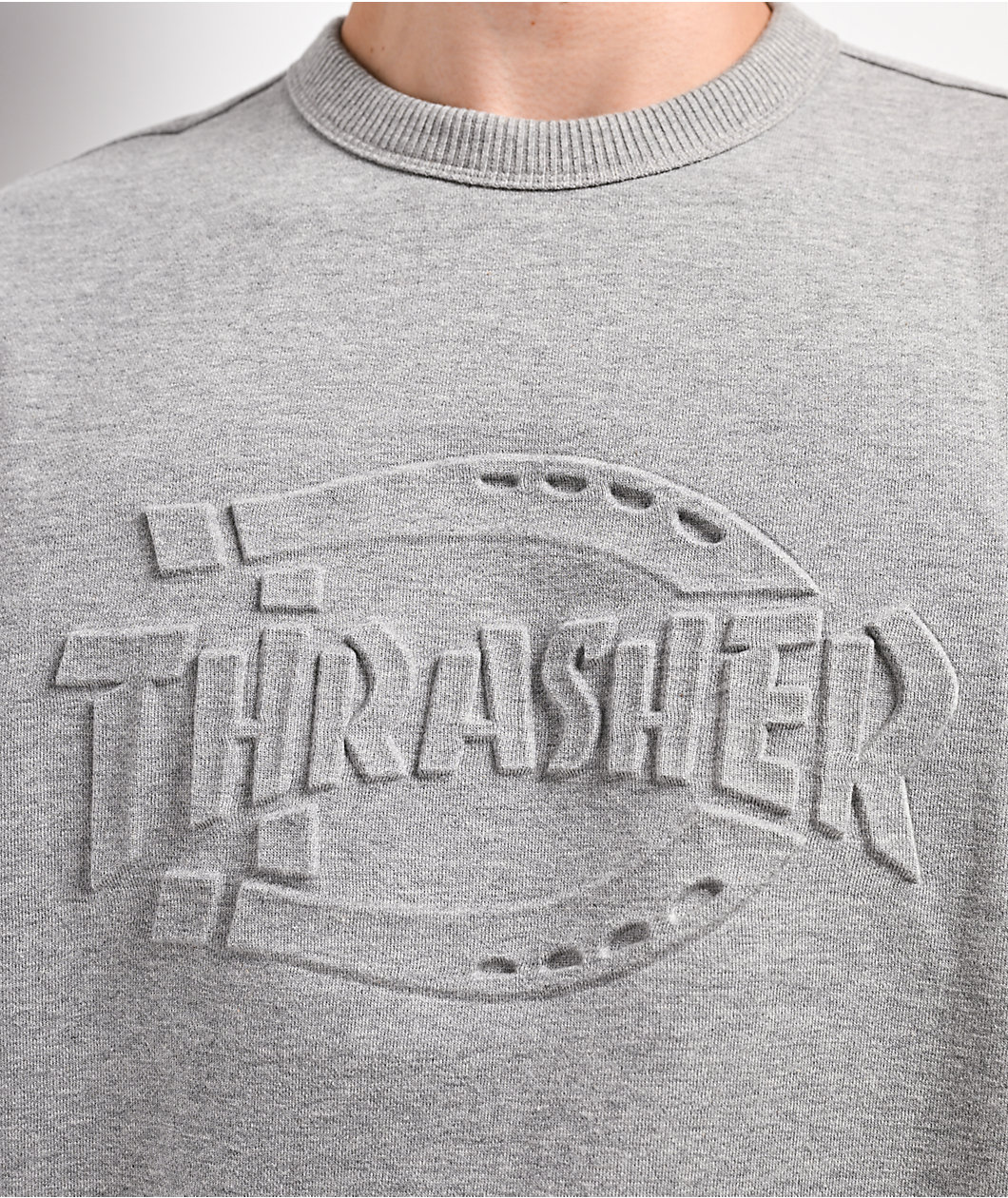 Dickies x Thrasher Grey Crewneck Sweatshirt