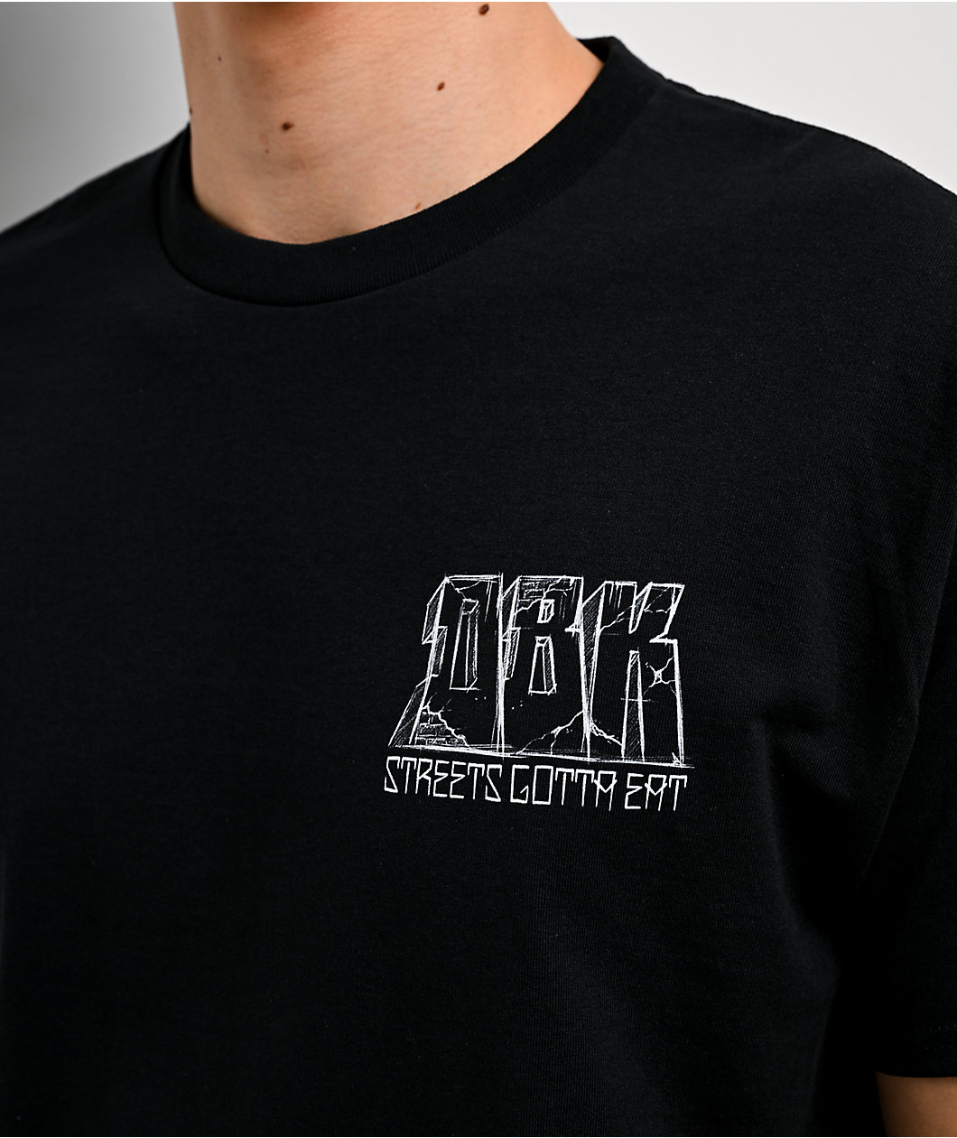 Dirt Bike Kidz Streets Gotta Eat Black T-Shirt