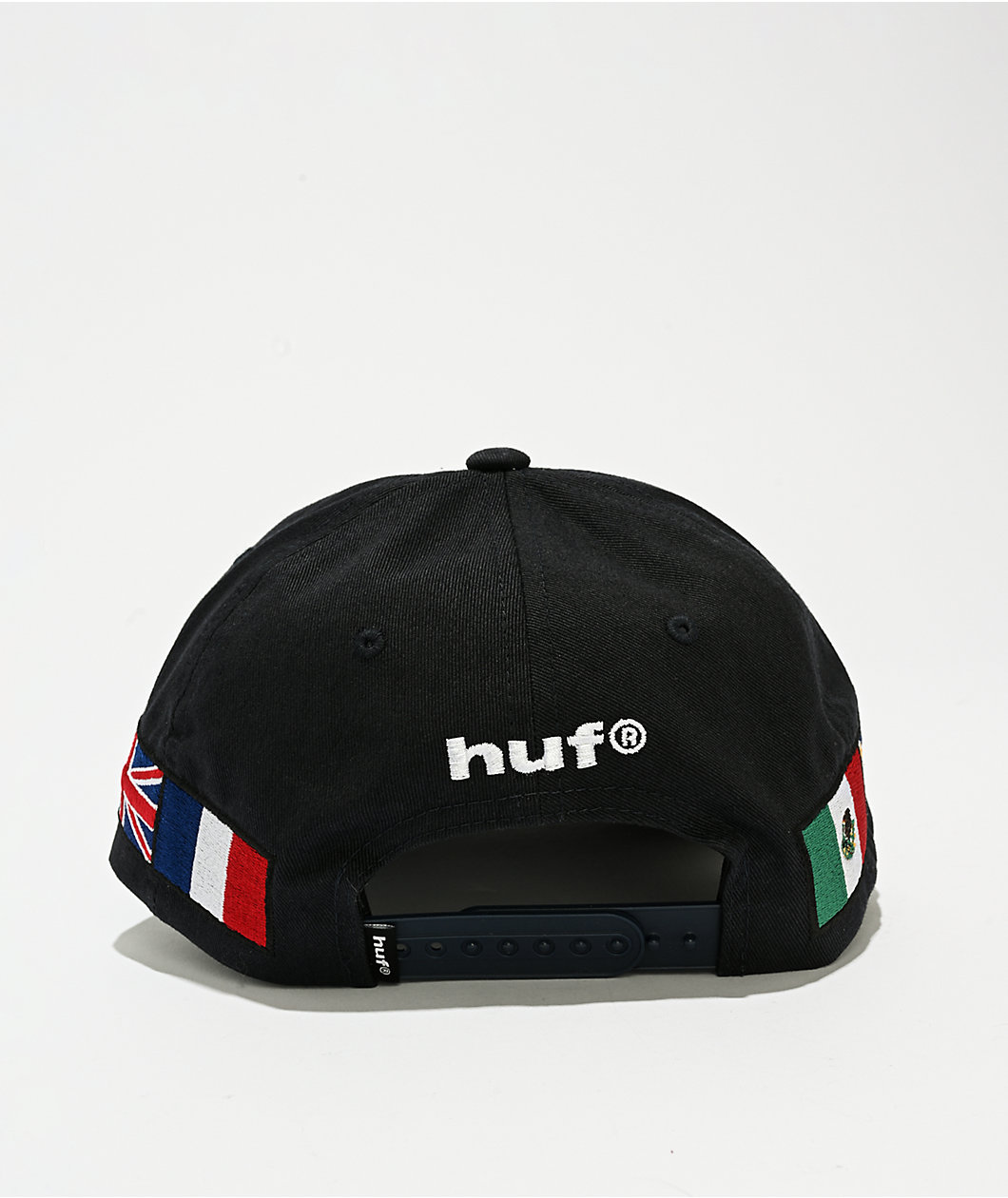Disney x HUF Mickey Mouse World Tour Navy Snapback Hat