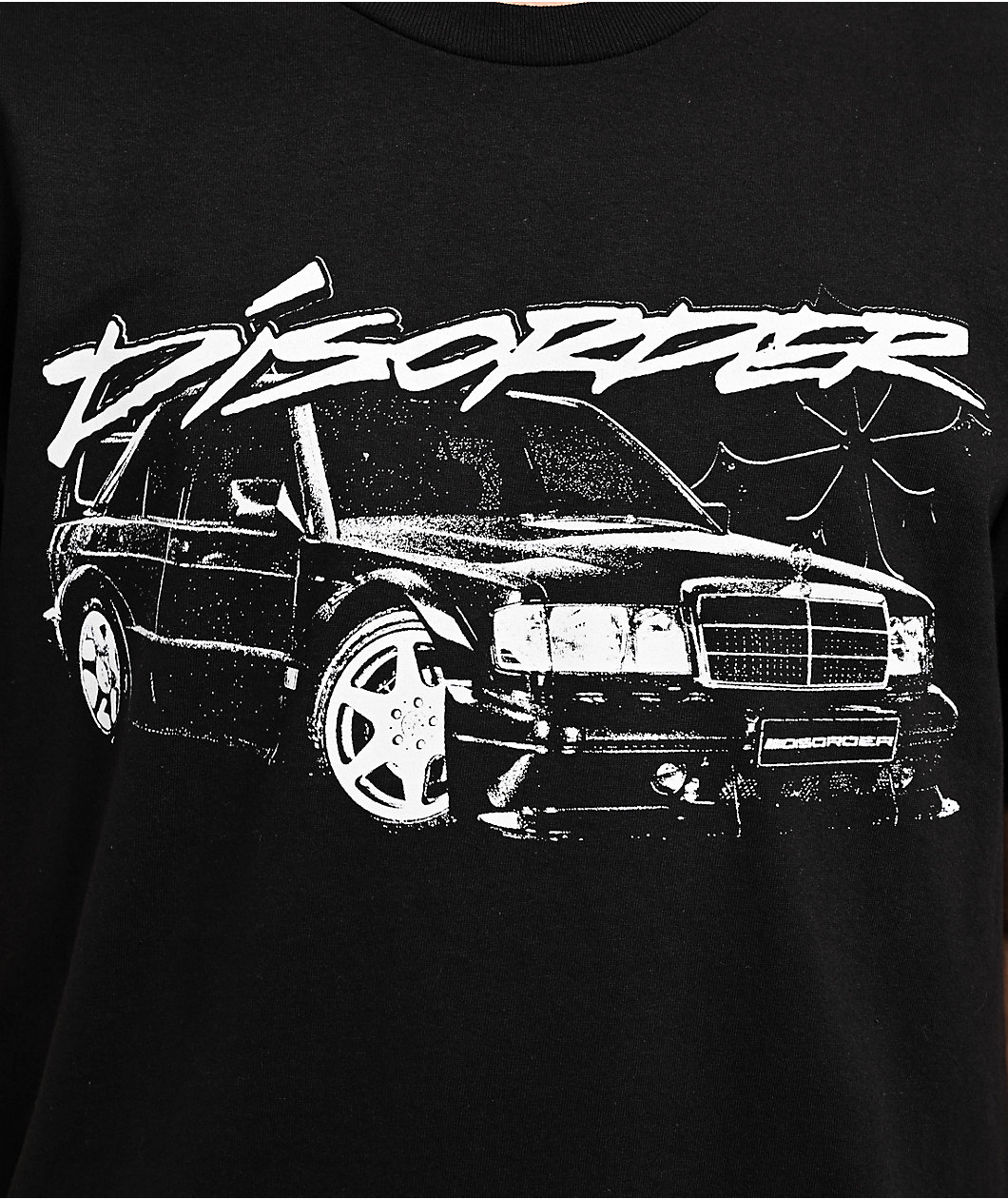 Disorder Car Black T-Shirt