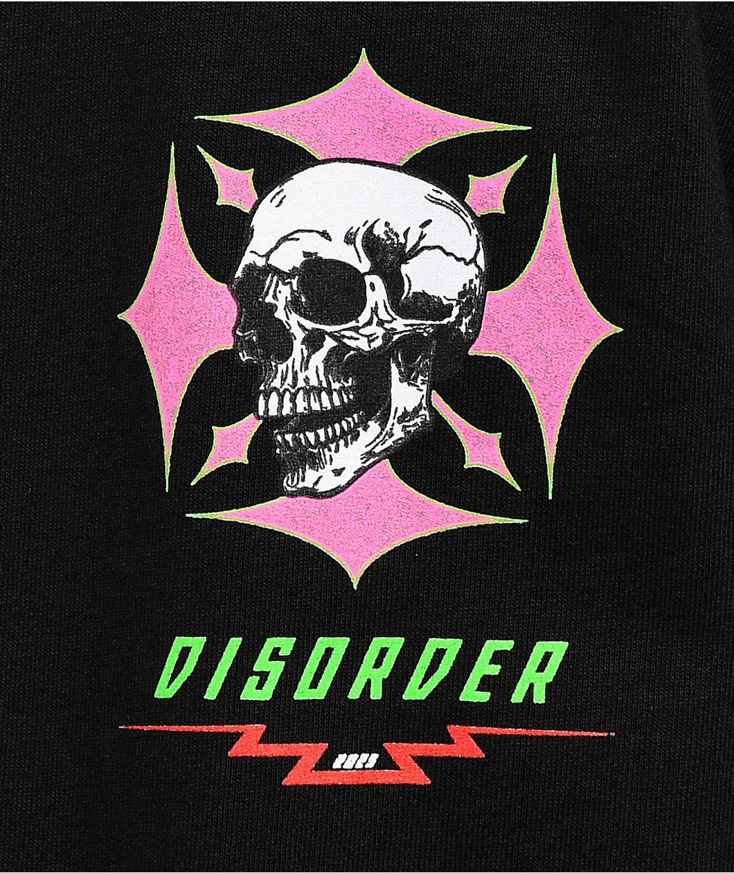 Disorder Chopper Black T-Shirt
