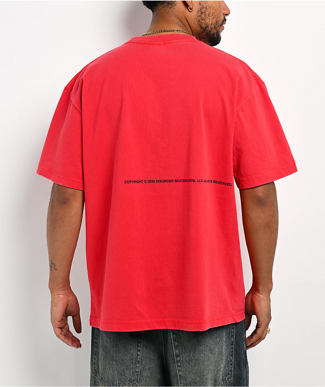 Disorder EST 2021 Red T-Shirt