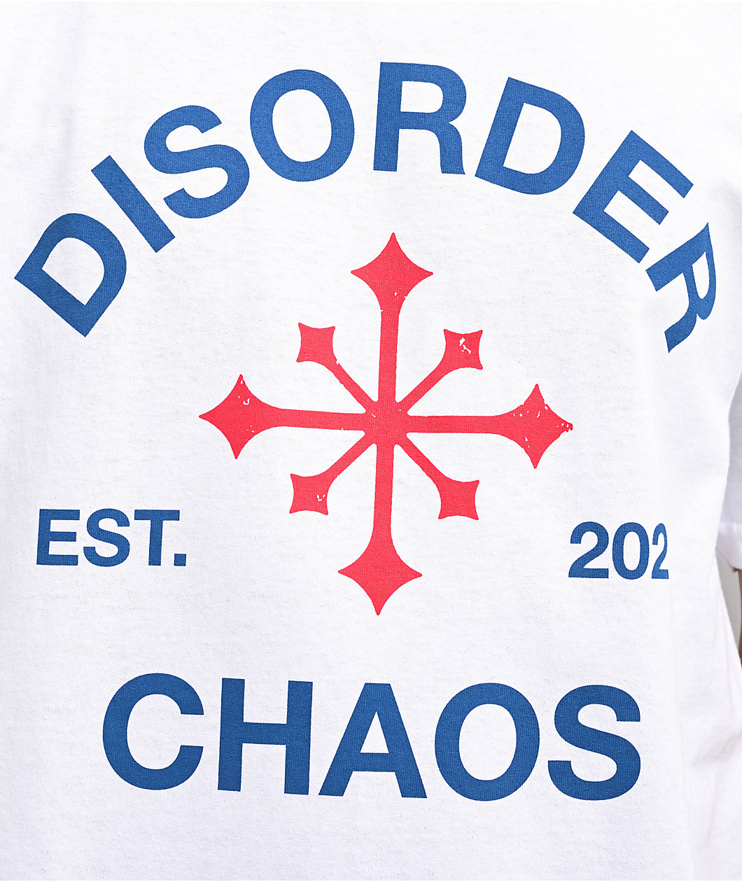 Disorder Est. 21 White T-Shirt