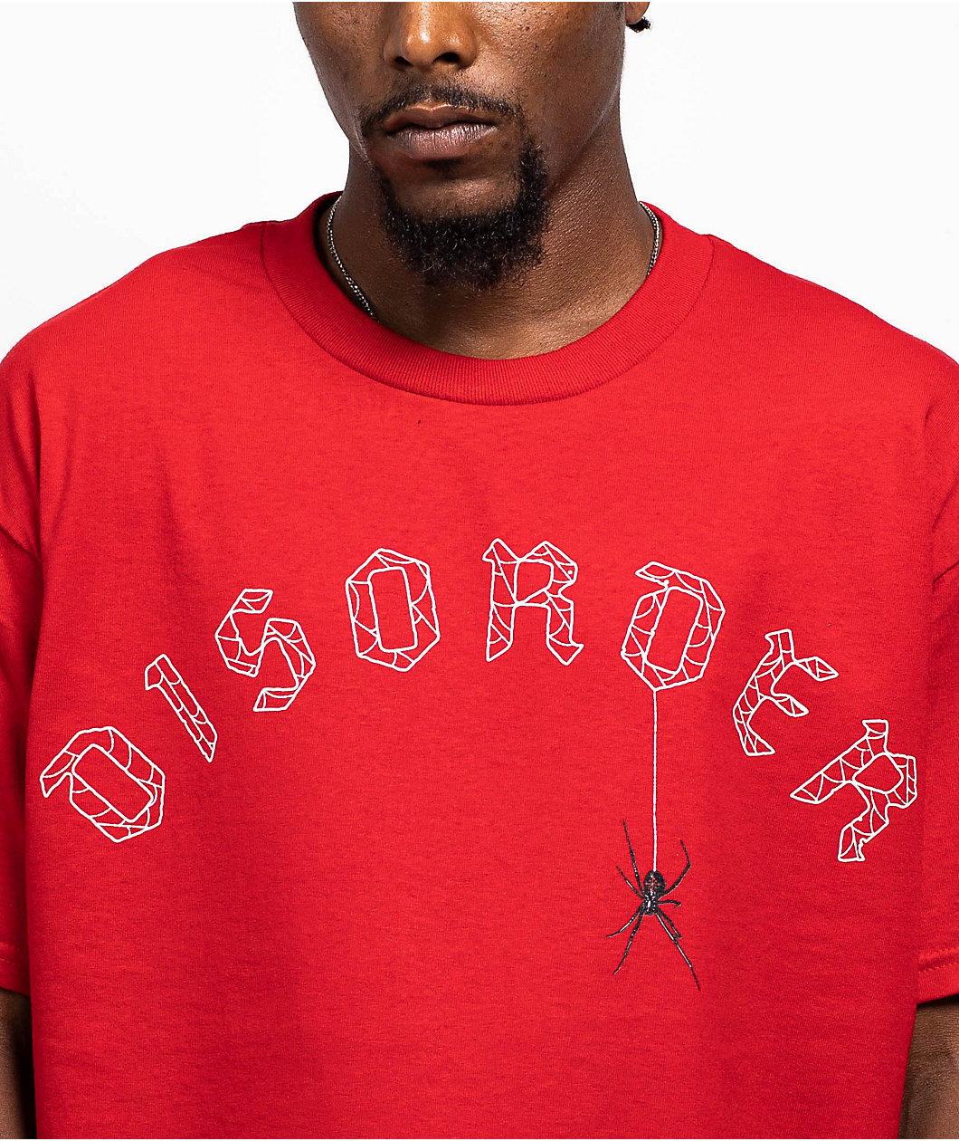 Disorder Webbed Red T-Shirt