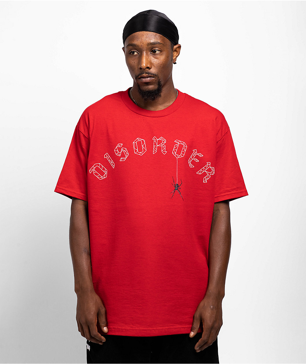 Disorder Webbed Red T-Shirt